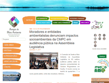 Tablet Screenshot of amaguaiba.org